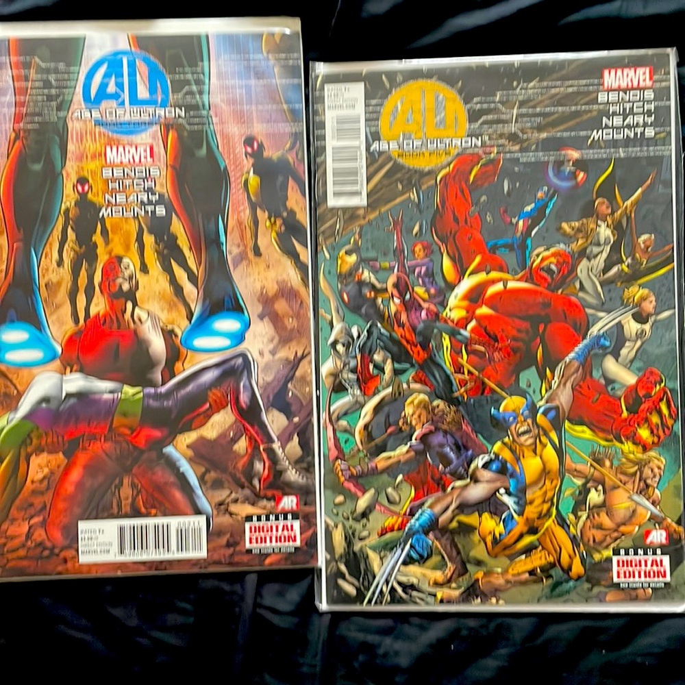 Marvel comics Age of Ultron